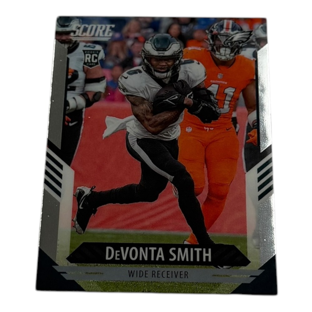 2021 Panini Chronicles Score DeVonta‎ Smith Rookie Card 411 Philadelphia Eagles